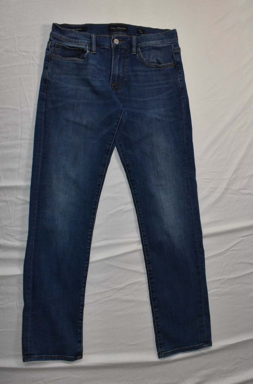Lucky Brand 221 Straight Leg Medium Wash Denim Jeans Men's Size 30x32 (1058)